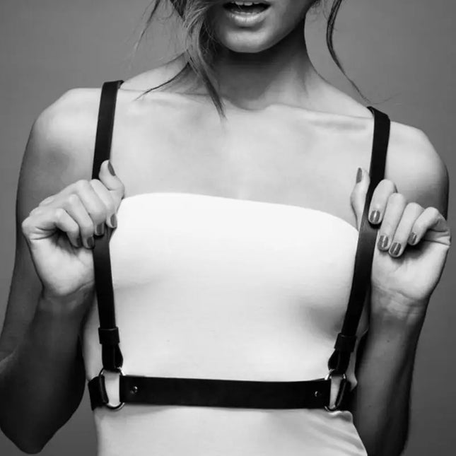 BIJOUX INDISCRETS MAZE - X HARNESS SCHWARZ - Brust-Harness