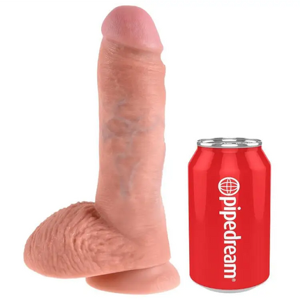 KING COCK - 8 SAUGNAPF DILDO - 20.3 CM - Dildo mit Saugnapf