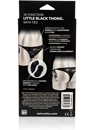 CALEXOTICS - 10-FUNKTIONS-TANGA MIT BAND - Minivibrator