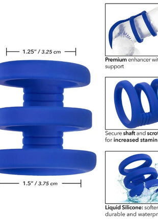 CALEXOTICS - ADMIRAL DREIFACH-COCK-CAGE BLAU