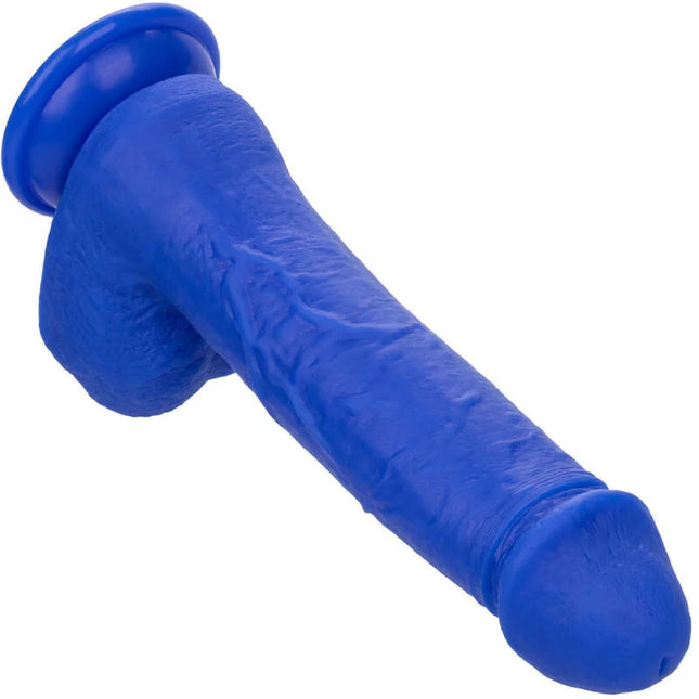 CALEXOTICS - ADMIRAL KAPITN REALISTISCHER DILDO-VIBRATOR BLAU - Vibratoren mit Saufnapf