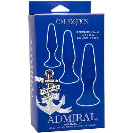 CALEXOTICS - ADMIRAL KIT 3 ANALPLUG BLAU - Analplug