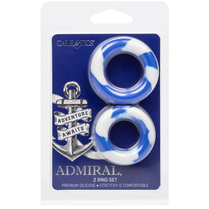 CALEXOTICS - ADMIRAL SET 2 PENISRINGE - Penisring ohne Vibration