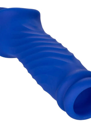 CALEXOTICS - ADMIRAL WAVE PENIS COVER FLÜSSIGES SILIKON BLAU - Penishülle