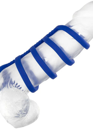 CALEXOTICS - ADMIRAL XTREME CAGE BLAU - Keuschheitsringe