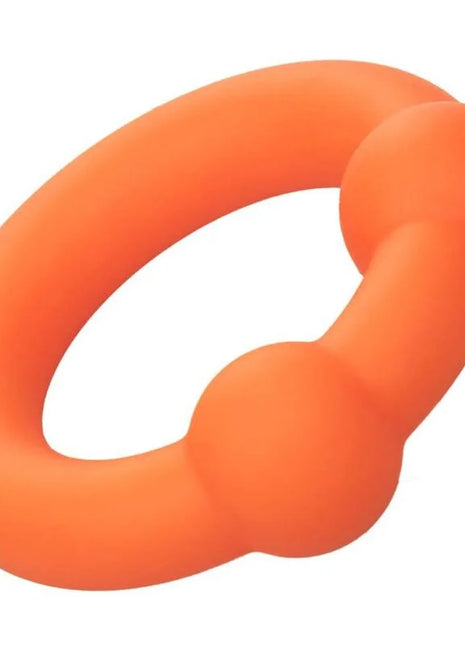 CALEXOTICS - ALPHA DUAL BALL RING ORANGE - Penisring ohne Vibration