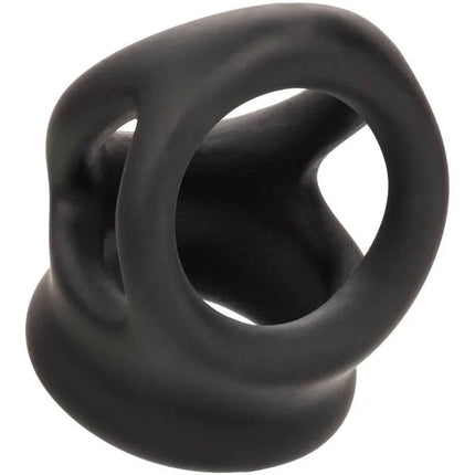 CALEXOTICS - ALPHA DUAL CAGE RING SCHWARZ - Penisring ohne Vibration