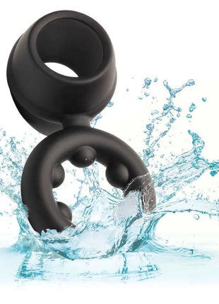 CALEXOTICS - ALPHA DUAL MAGNUM RING SCHWARZ - Penisring ohne Vibration