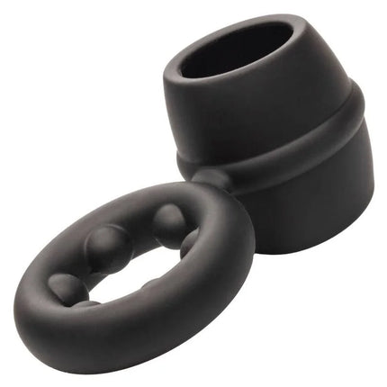 CALEXOTICS - ALPHA DUAL MAGNUM RING SCHWARZ - Penisring ohne Vibration