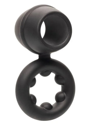 CALEXOTICS - ALPHA DUAL MAGNUM RING SCHWARZ - Penisring ohne Vibration