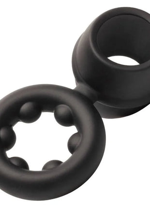 CALEXOTICS - ALPHA DUAL MAGNUM RING SCHWARZ - Penisring ohne Vibration
