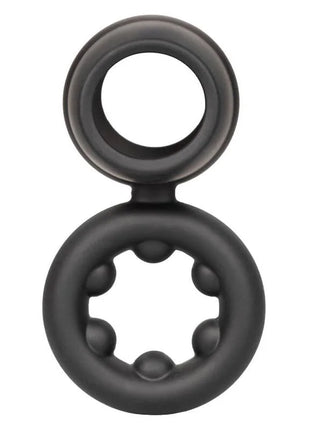 CALEXOTICS - ALPHA DUAL MAGNUM RING SCHWARZ - Penisring ohne Vibration