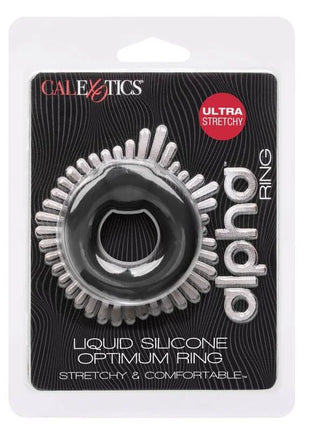 CALEXOTICS - ALPHA OPTIMUM RING SCHWARZ - Penisring ohne Vibration