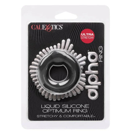 CALEXOTICS - ALPHA OPTIMUM RING SCHWARZ - Penisring ohne Vibration