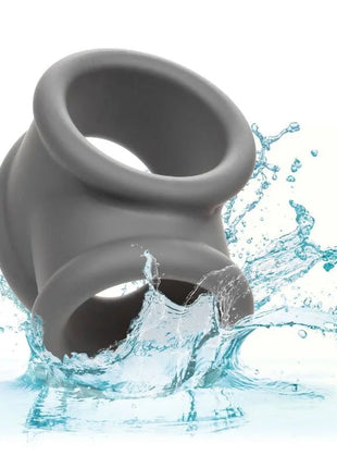 CALEXOTICS - ALPHA PRECISION RING GRAU - Penisring ohne Vibration