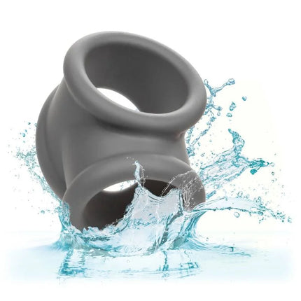 CALEXOTICS - ALPHA PRECISION RING GRAU - Penisring ohne Vibration