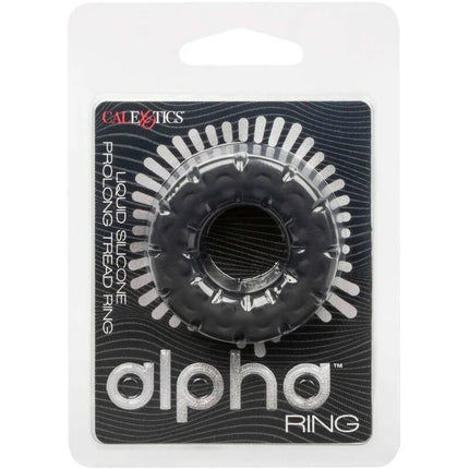 CALEXOTICS - ALPHA PROLONG TRETRING SCHWARZ - Penisring ohne Vibration