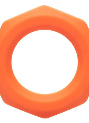 CALEXOTICS - ALPHA SEXAGON RING ORANGE - Penisring ohne Vibration
