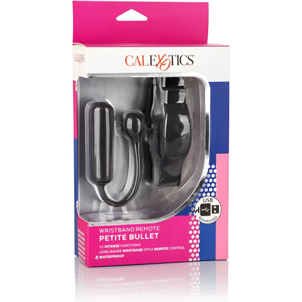CALEXOTICS - ARMBAND MIT FERNBEDIENUNG PETITE BULLET - Vibrierende Kugeln