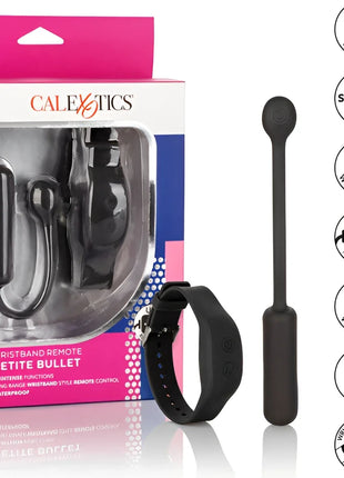 CALEXOTICS - ARMBAND MIT FERNBEDIENUNG PETITE BULLET - Vibrierende Kugeln