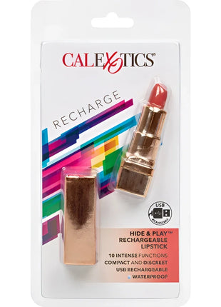 CALEXOTICS - BALA WIEDERAUFLADBARER LIPPENSTIFT HIDE & PLAY ROT
