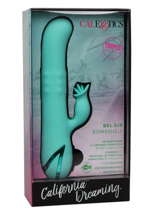 CALEXOTICS - BEL AIR BOMBSHELL HELLGRÜN - Rabbit-Vibratoren