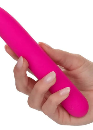 Vibrationsstab bliss vibe rosa von calexotics aus silikon in leuchtendem pink für entspannende anwendung