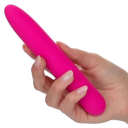 Vibrationsstab bliss vibe rosa von calexotics aus silikon in leuchtendem pink für entspannende anwendung