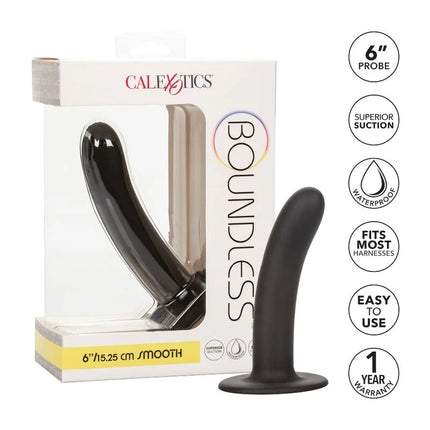 CALEXOTICS - BOUNDLESS DILDO 15.25 CM GURT KOMPATIBEL GLATT - Strapon-Dildo