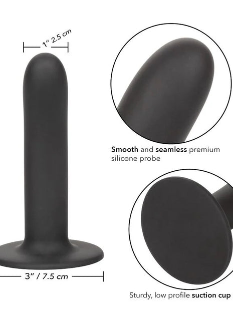 CALEXOTICS - BOUNDLESS DILDO 15.25 CM GURT KOMPATIBEL GLATT - Strapon-Dildo
