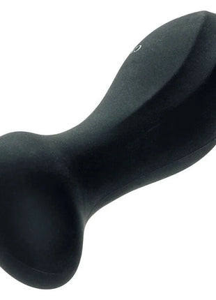 Schwarzes ergonomisches nackenstützkissen mit glattem, konturiertem design von calexotics boundless mini-massager