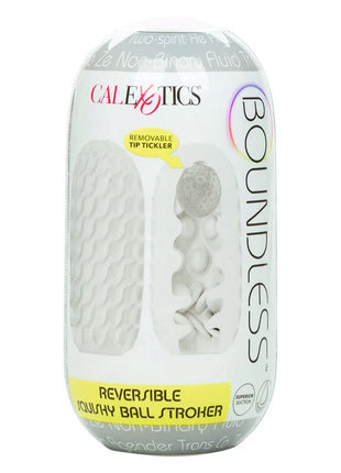CALEXOTICS - BOUNDLESS REVERSIBLE SQUISHY BALL STROKE GELB - Ei-Masturbator
