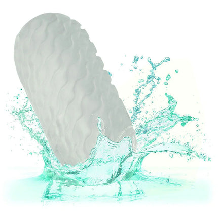 CALEXOTICS - BOUNDLESS REVERSIBLE SQUISHY BALL STROKE GRAU - Ei-Masturbator