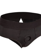 Black elastischer boundless rückenloser slip mit rundem ausschnitt vorne von calexotics in größe xxl/xxxl