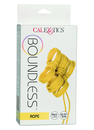 Calexotics boundless seil 10m gelb gelbes seil in weißer verpackung mit produktdetails