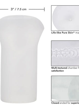 CALEXOTICS - BOUNDLESS STROKER TRANSPARENT - Anus-Masturbator ohne Vibration