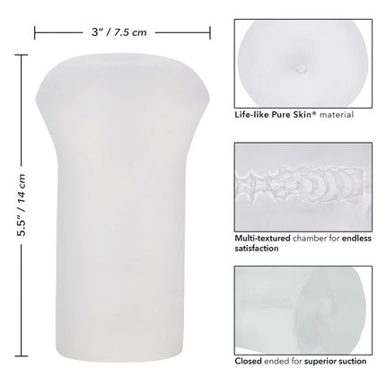 CALEXOTICS - BOUNDLESS STROKER TRANSPARENT - Anus-Masturbator ohne Vibration