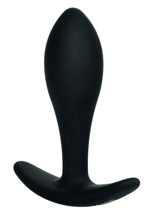 Calexotics Boundless teardrop Plug schwarzer Silikon-Analplug mit glattem, konischem Design und gebogener Basis