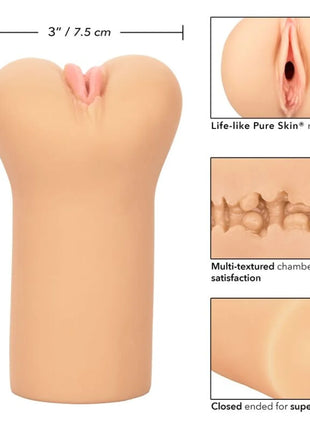 CALEXOTICS - BOUNDLESS VULVA STROKER HELLE HAUT
