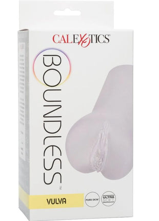 CALEXOTICS - BOUNDLESS VULVA STROKER TRANSPARENT
