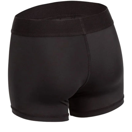 Calexotics boxer-gurt l/xl schwarze sportliche briefs aus glattem formbeständigem stoff mit elastischem bund