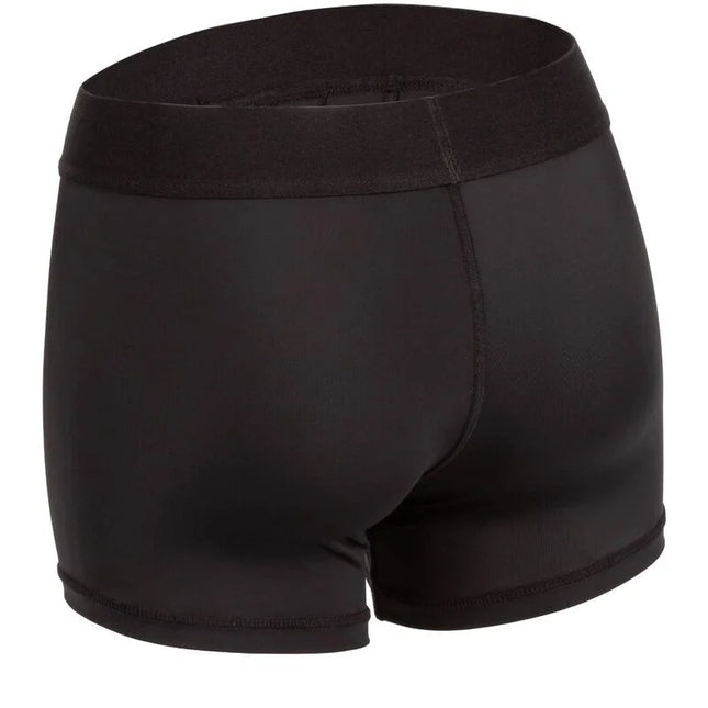 Calexotics boxer-gurt l/xl schwarze sportliche briefs aus glattem formbeständigem stoff mit elastischem bund