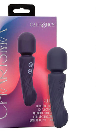 CALEXOTICS - CHARISMA ALLURE MASSAGER DOPPELMOTOR 12 FUNKTIONEN 17,25 CM X 4,5 CM LILA