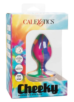 CALEXOTICS - CHEEKY MEDIUM TIE-DYE PLUG ANAL - Analplug