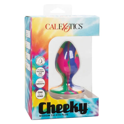 CALEXOTICS - CHEEKY MEDIUM TIE-DYE PLUG ANAL - Analplug