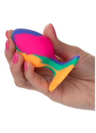 CALEXOTICS - CHEEKY MEDIUM TIE-DYE PLUG ANAL - Analplug