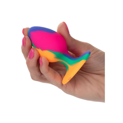 CALEXOTICS - CHEEKY MEDIUM TIE-DYE PLUG ANAL - Analplug