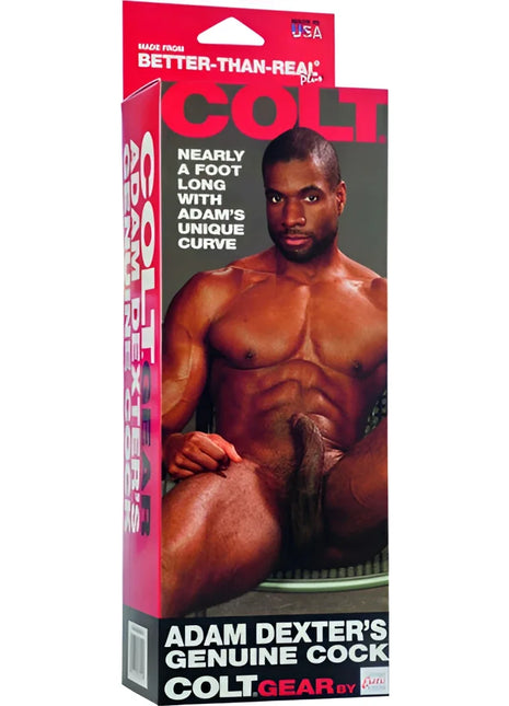 Realistisches silikon-abbild von colt adam dexters original hahn in hautfarbe von calexotics für erwachsene