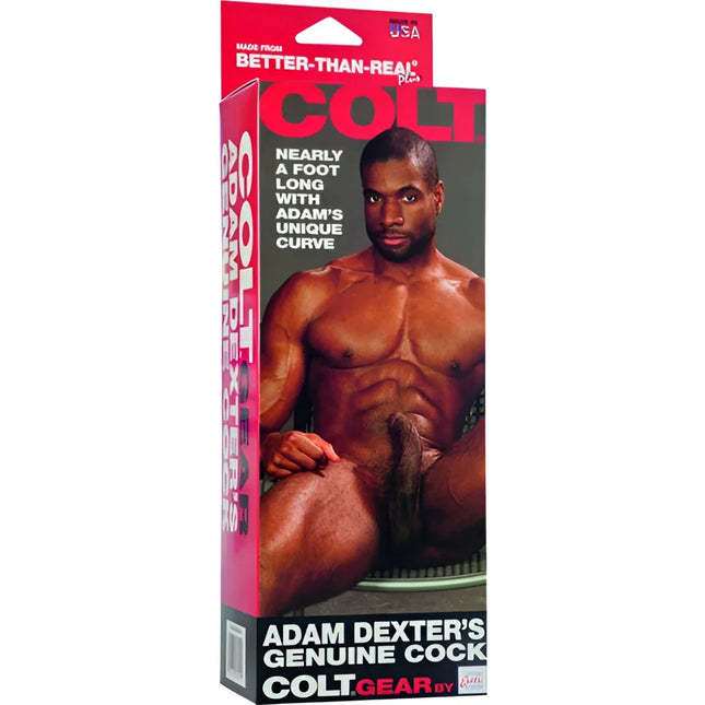 Realistisches silikon-abbild von colt adam dexters original hahn in hautfarbe von calexotics für erwachsene