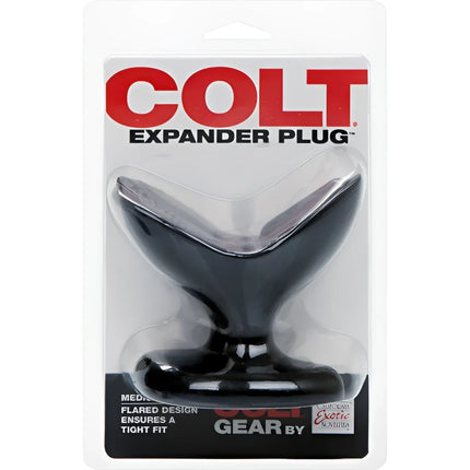 Schwarzer kunststoff colt expander stecker mit verbreitertem v-förmigem design von calexotics